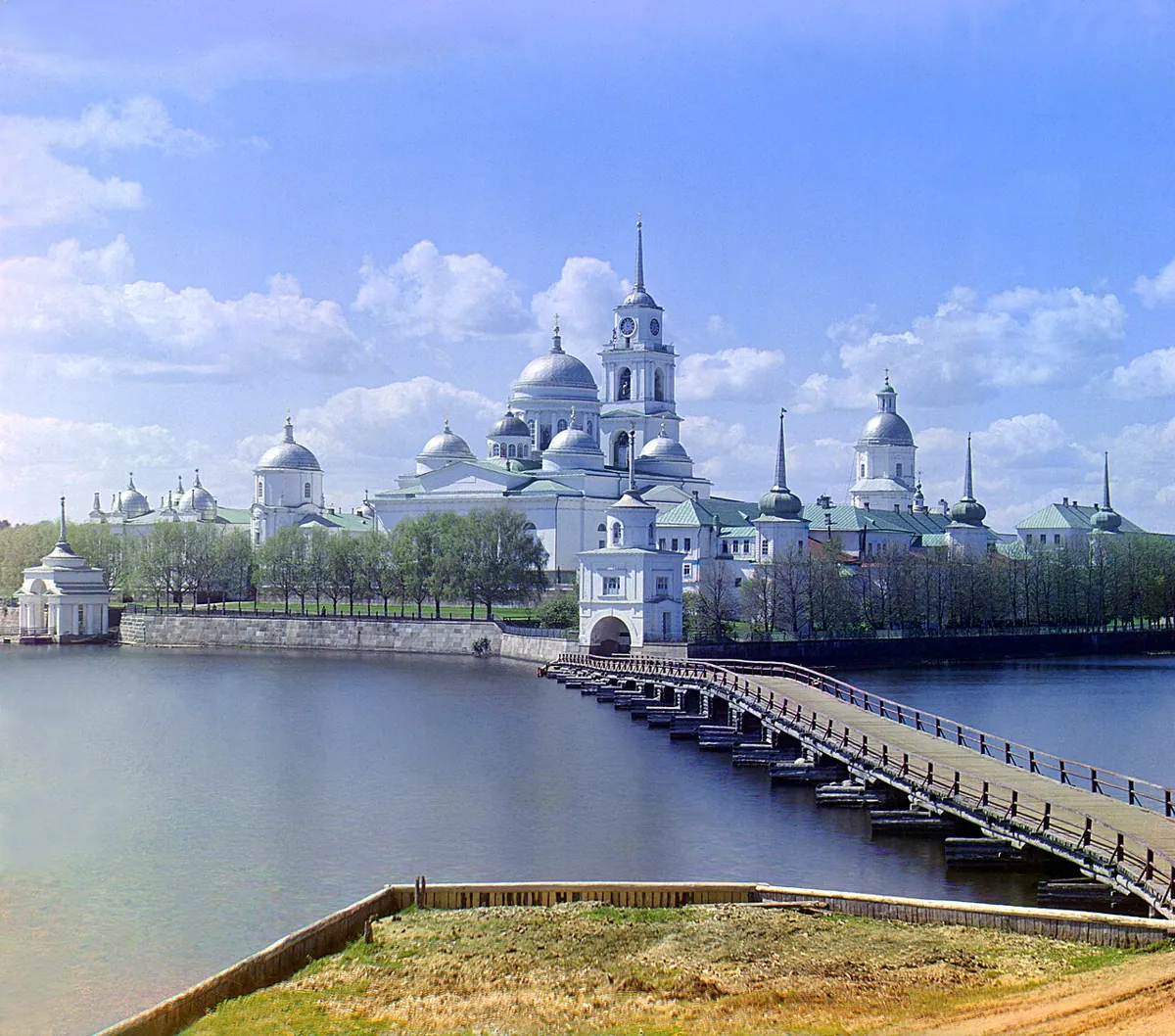 Нило-Столобенская пустынь на Селигере, 1910 год